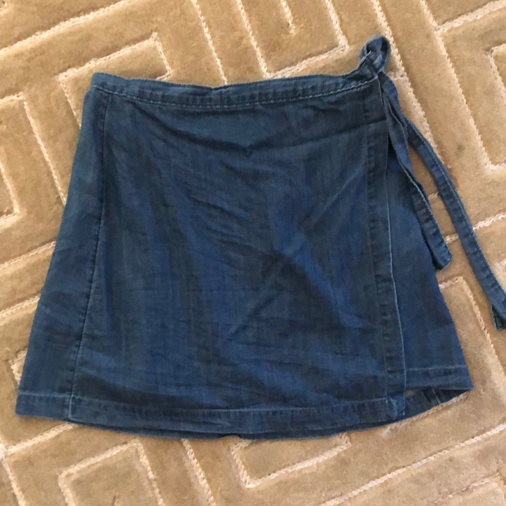 Abercrombie & Fitch Blue Mini Skirt
